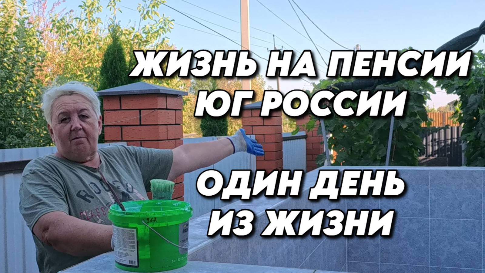976 Ремонт кустореза/Жизнь пенсионеров на Кубани/Переехали жить на юг с Урала смотреть онлайн