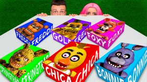 НЕ ОТКРЫВАЙ ЛЕГО НАБОР ВСЕХ АНИМАТРОНИКОВ Freddy, Foxy, Bonnie, Chica, Springtrap в 3:00 НОЧИ!