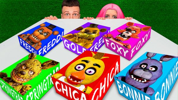 НЕ ОТКРЫВАЙ ЛЕГО НАБОР ВСЕХ АНИМАТРОНИКОВ Freddy, Foxy, Bonnie, Chica, Springtrap в 3:00 НОЧИ!