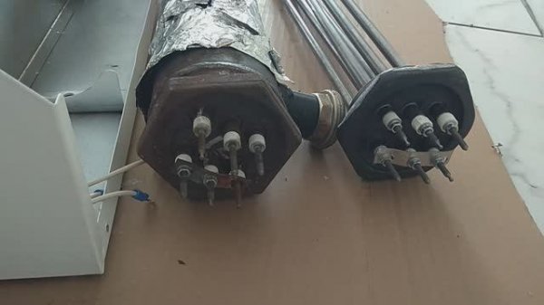 Замена ТЭНа в электрокотле 12 кВт.