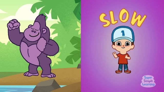 Песня-Wag Your Tail _ Animal Action Verb Song _ Super Simple Songs смотреть онлайн