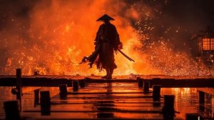 Огонь войны - Нежная самурайская музыка для концентрации, фоновая музыка Китая для отдыха