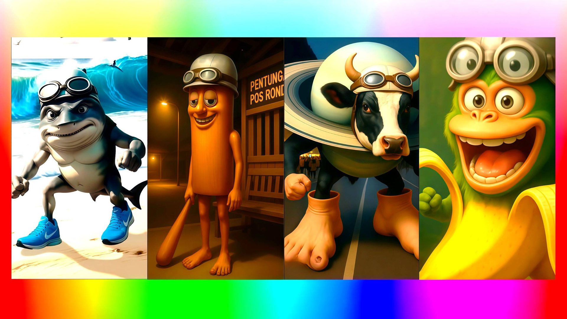 ТРАЛАЛЕРО ТРАЛАЛА 🆚 ТУН ТУН ТУН САХУР 🆚 ЛА ВАКА САТУРНО САТУРНИТА CRAZY FROG! 🐸 | Tiles Hop №7