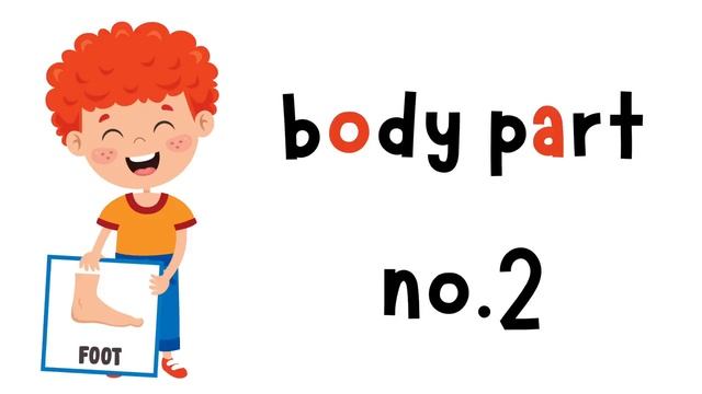 Части тела-Body Parts For Kids _ Learn Parts Of The Body _ Body Part Quiz _ ESL Kids _ 4K смотреть онлайн