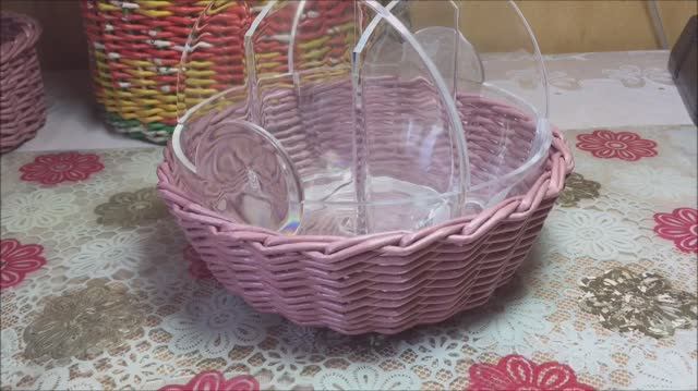 Оплетаю органайзер для косметики бумажной лозой смотреть онлайн