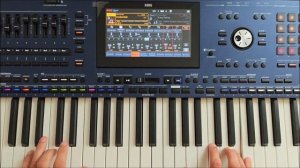 Инструментальная музыка на синтезаторе Korg Pa5x