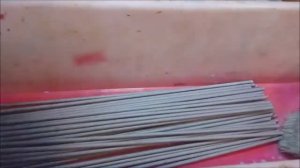 Покраска бумажных трубочек в серый цвет и обработка пропиткой для дерева