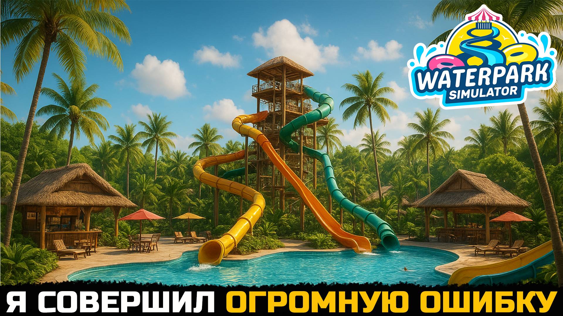 МОЯ ОГРОМНАЯ ОШИБКА - Waterpark Simulator №12