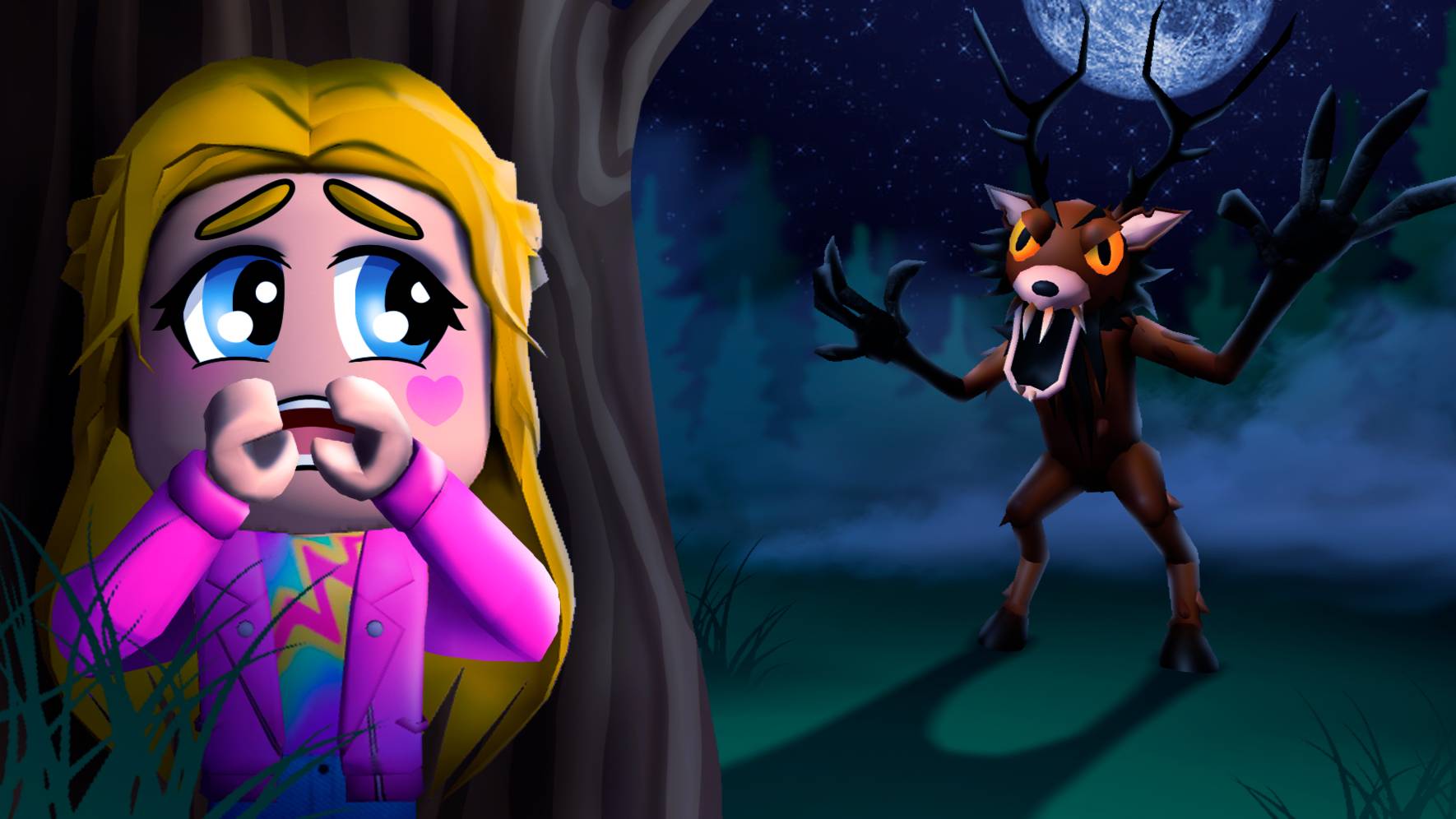 Выжить в лесу (Роблокс история, Злата Бадабум) смотреть онлайн