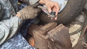 Меняем сайлентблок и наконечник рулевой тяги Шевроле Ланос