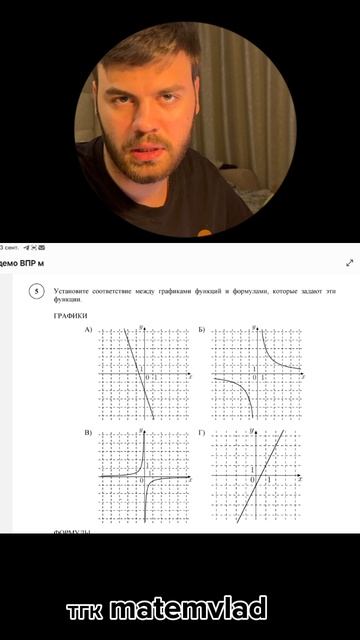 ВПР графики 8 класс