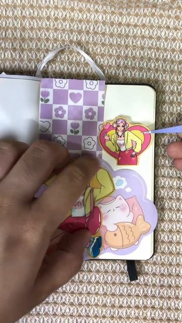ASMR Kawaii Pocket Journal ✨ Relax & Decorate With Me смотреть онлайн