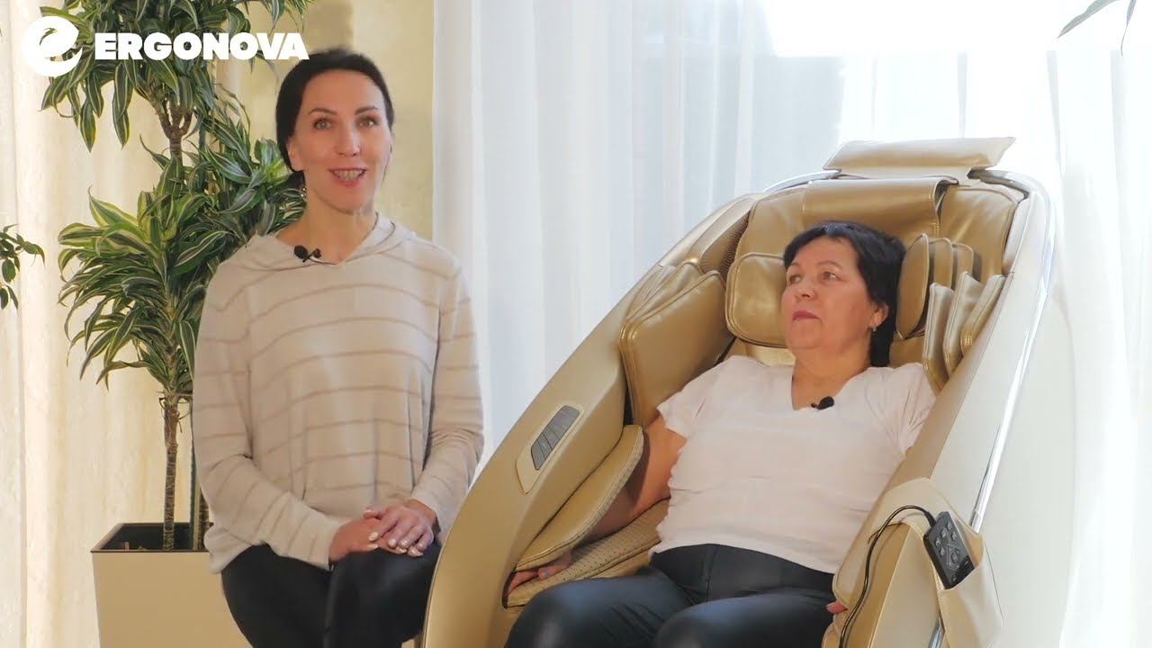 Отзыв о массажном кресле Ergonova Organic 5 SAE смотреть онлайн