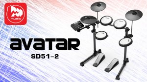 Цифровая ударная установка AVATAR SD51-2 || Для начинающих
