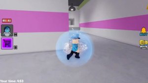 МАЛЕНЬКАЯ БЕРРИ ПРОТИВ ДЖОЙ, ХУЛИГАН ПРОТИВ АНИТ-ТРОНА?  OBBY #roblox