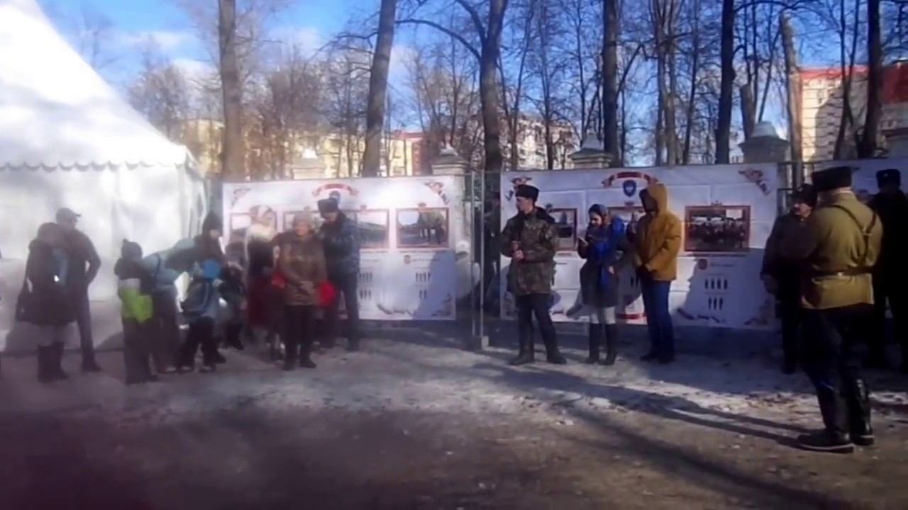 В парке 1мая г.Н.Новгород, казаки гуляют. смотреть онлайн