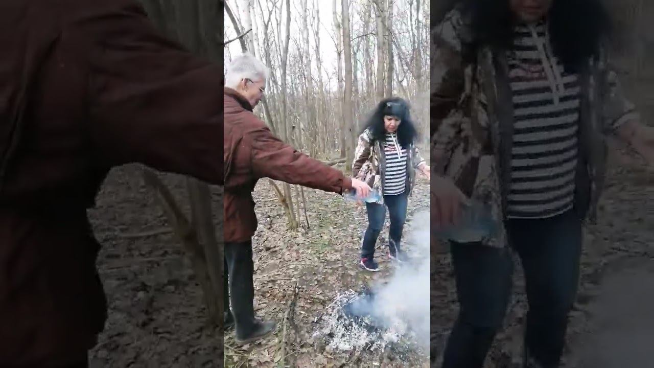 мы сжигаем чужой мусор в лесу смотреть онлайн