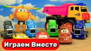 ИГАРЕМ В ИГРУШЕЧНЫЕ МАШИНКИ ИЗ МУЛЬТИКА ТАЧКИ 🛻 МУЛЬТИКИ ПРО МАШИНКИ ДЛЯ ДЕТЕЙ