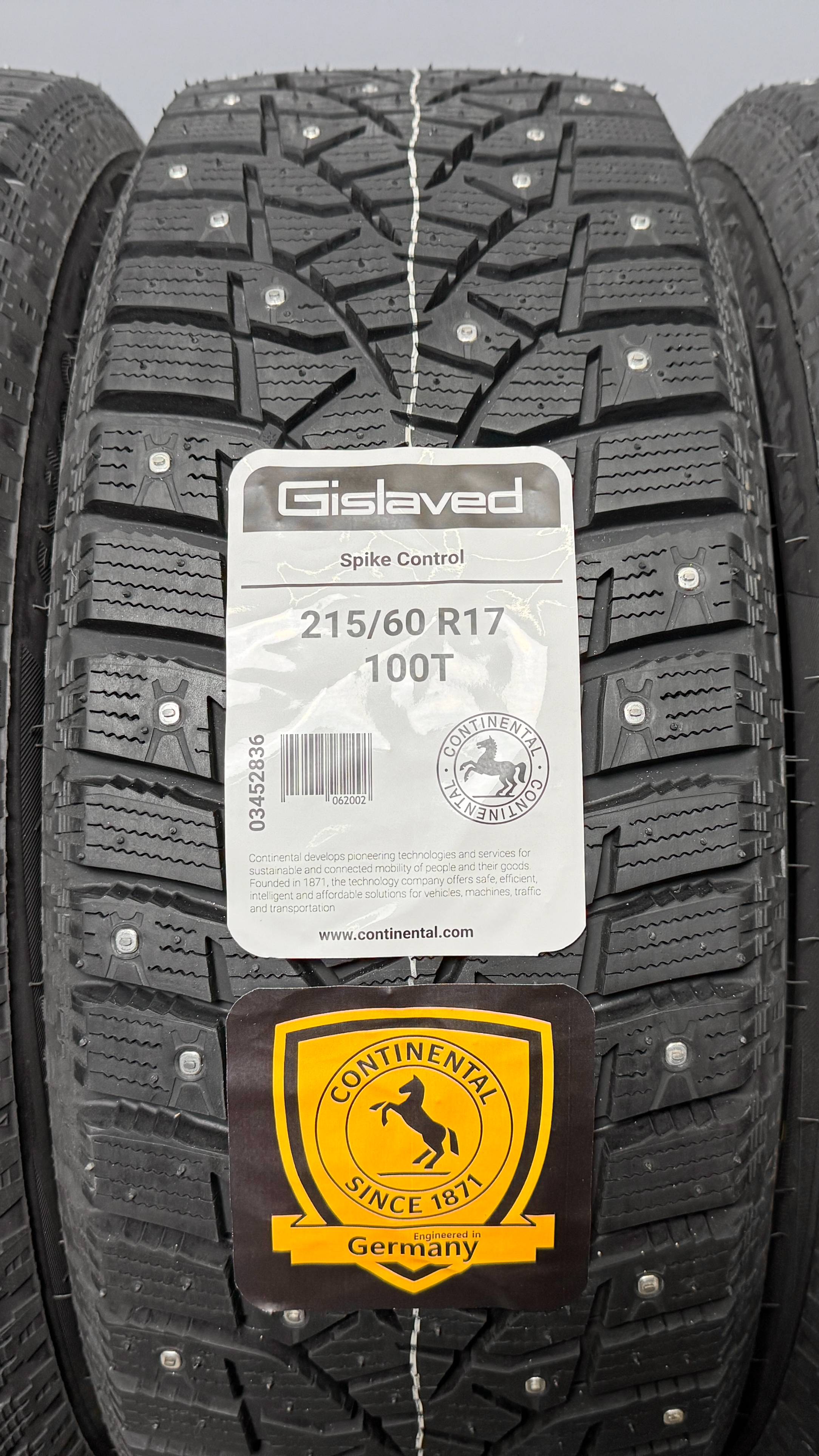 Gislaved Spike Control 215/60 R17 100T XL