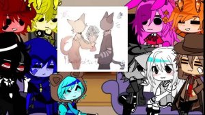 Sprunki react to 3/? (НЕ МОЁ)