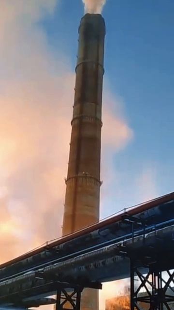 Самая высокая труба в Череповце 246 метров🫶 смотреть онлайн