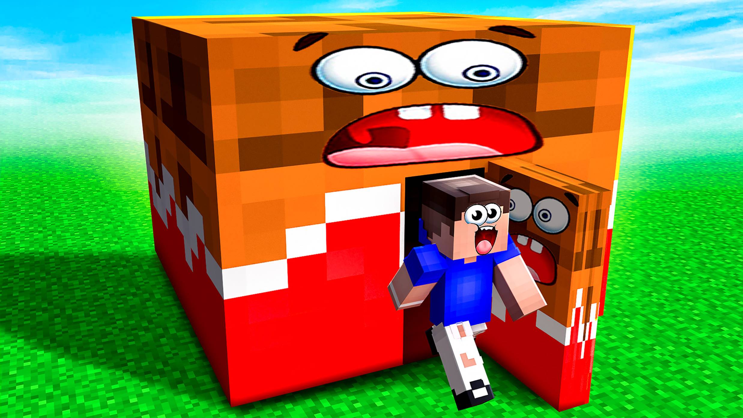 МОЙ МОЗГ ВЗОРВАЛСЯ ОТ ЭТОГО СЛОМАННОГО МАЙНКРАФТА!😱 смотреть онлайн