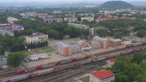 Биробиджан. Железнодорожный вокзал.