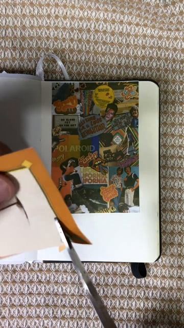 ASMR Pocket Notebook Journaling ✨ Stickers & Vintage Scrap Ideas смотреть онлайн