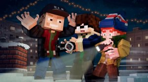 КРЫШЕСНОСНЫЙ НОВЫЙ ГОД -MINECRAFT ФИЛЬМ