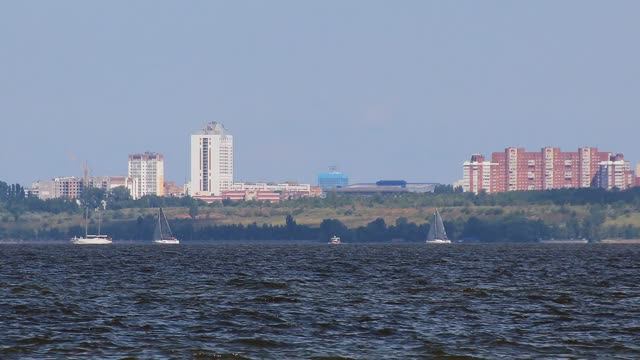 Фото набережной Тольятти, Волги и Жигулёвских гор