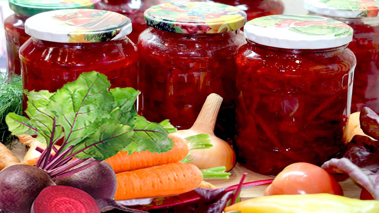 Очень вкусная заправка для борща на зиму смотреть онлайн