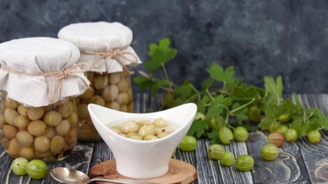 Компот из крыжовника на зиму смотреть онлайн