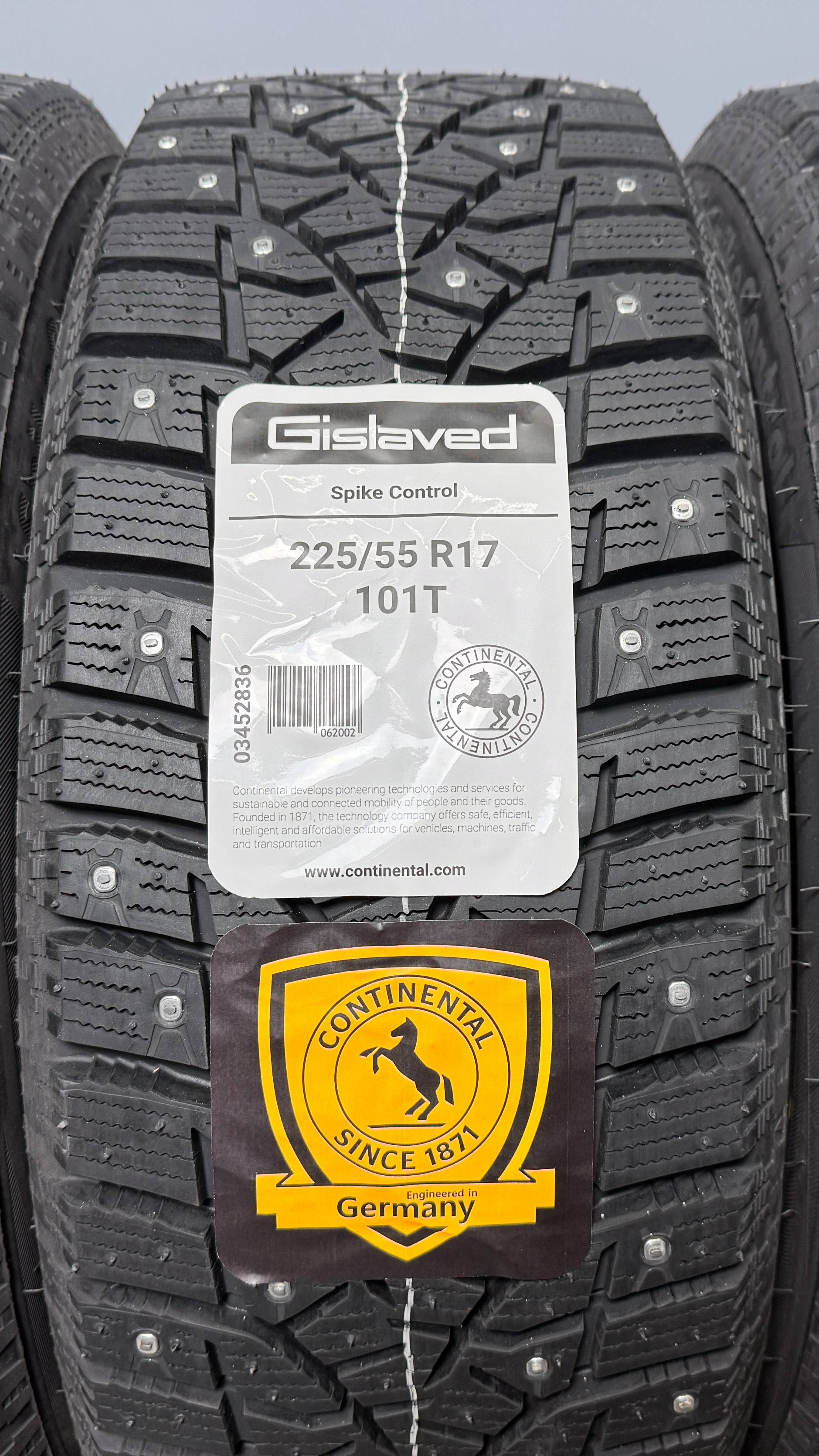 Gislaved Spike Control 225/55 R17 101T XL