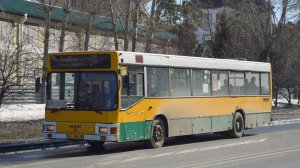 Автобус Mercedes-Benz O405N (АТ 198 22). Обзор и покатушки с Бельмесёво.