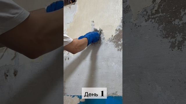 Декоративная штукатурка в ванной 😱Помогаю подруге сделать ремонт в ванной комнате