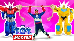 Оптимус Прайм против Десептиконов! Секрет победы в волшебной книге! ✨