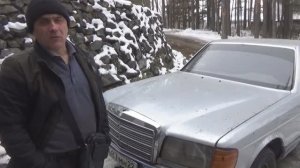 Мерседес 126 установка двигателя ОМ603