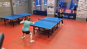 Нельсон Д. (623) - Ахметова И. (164) 07.09 турнир по настольному теннису Санкт-Петербург