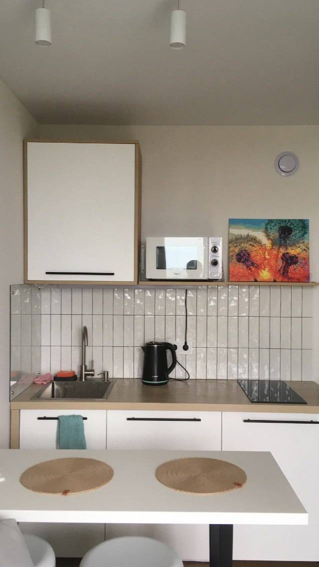 Уместил все в квартире-студии 19 кв.м.