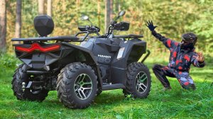Самый доступный 4х4 квадроцикл 2025! Понижайка, блокировка! Цена удивит! Русквадро Манул 380