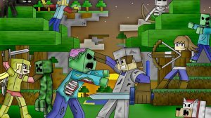 Minecraft - БЕРМУДСКИЙ ТРЕУГОЛЬНИК 02