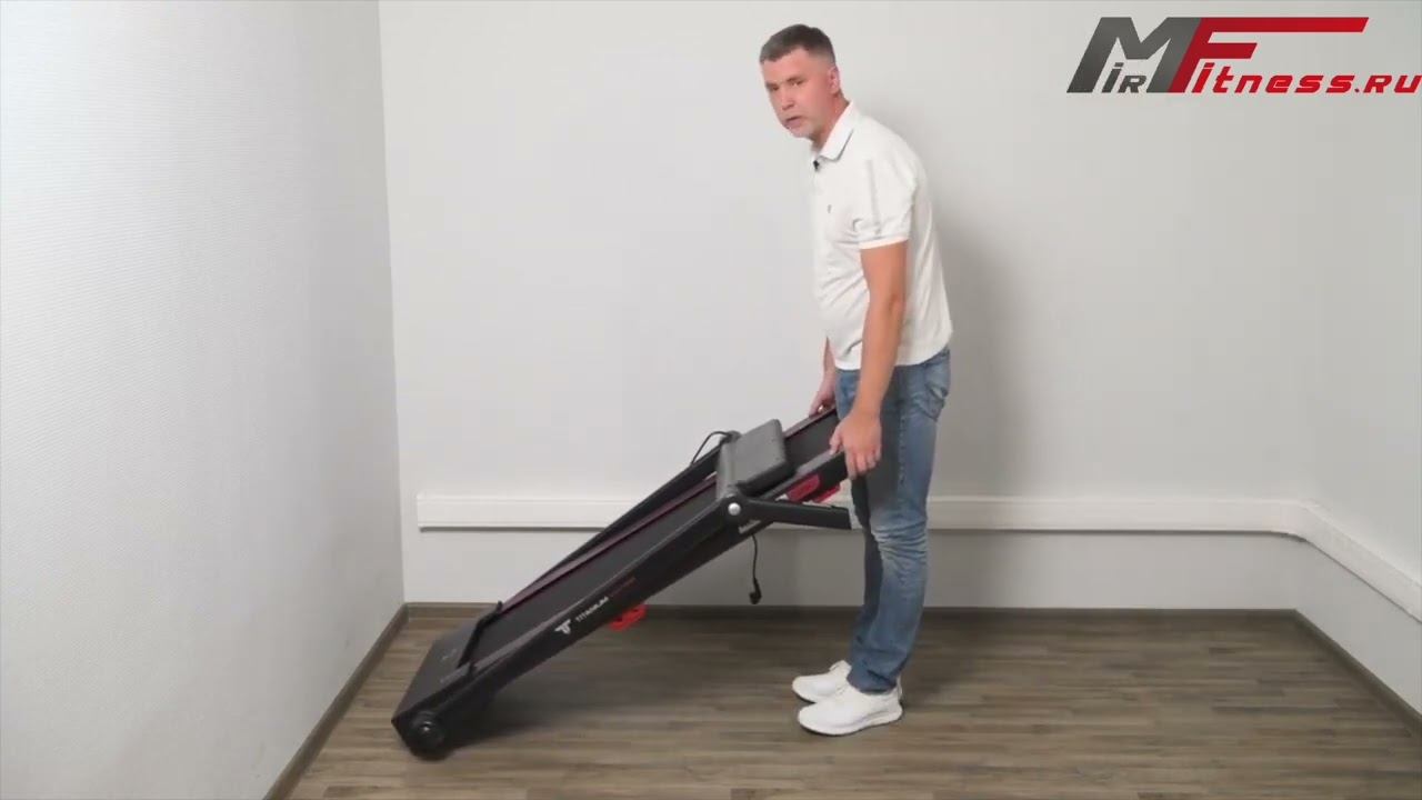 Обзор беговой дорожки Titanium Masters Slimtech C250 смотреть онлайн
