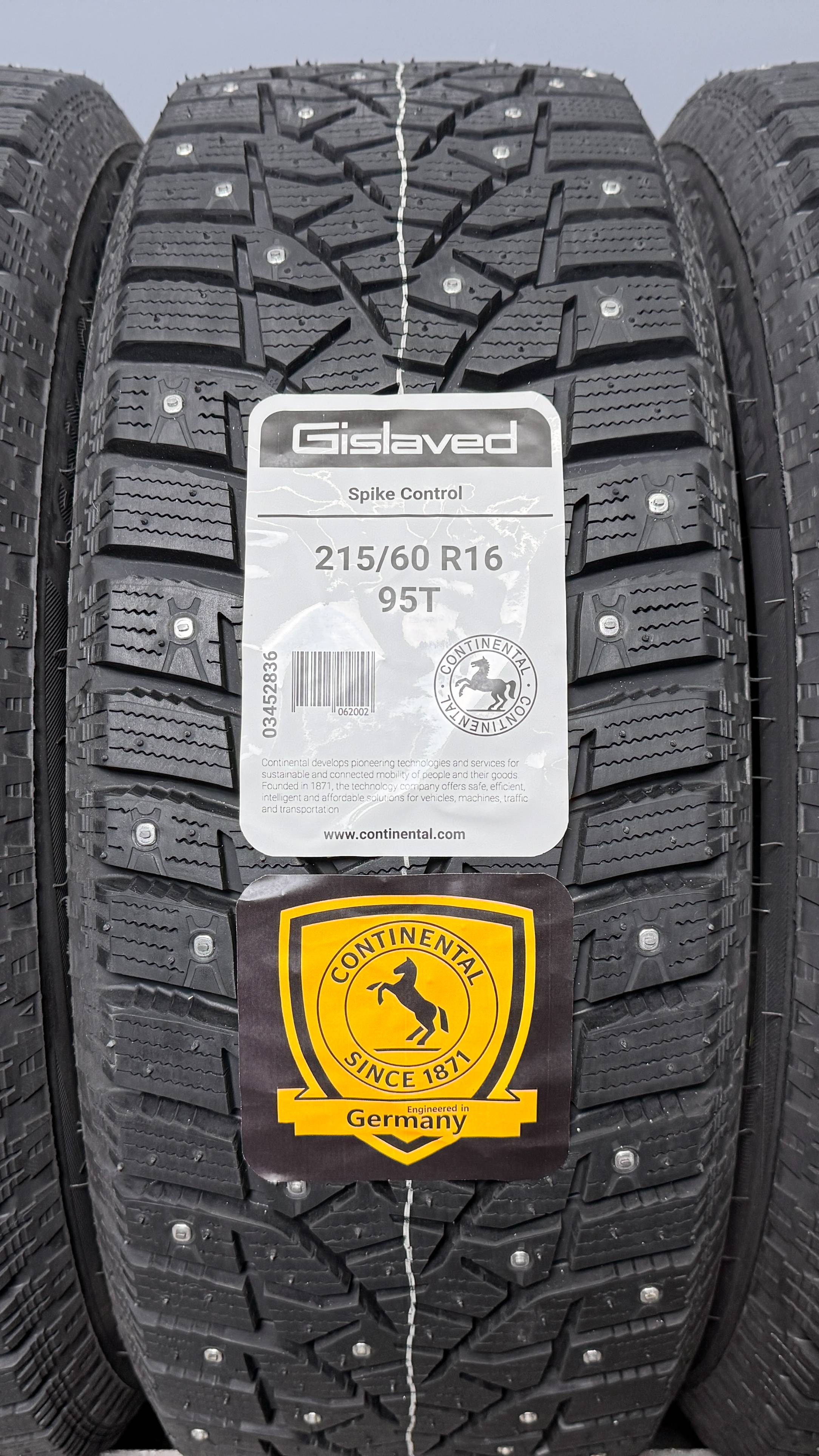 Gislaved Spike Control 215/60 R16 95T