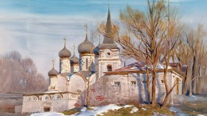 Сергей Николаевич Андриака — явная и неявная акварель в лёгких пастельных тонах