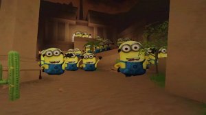 Evade, но много миньонов