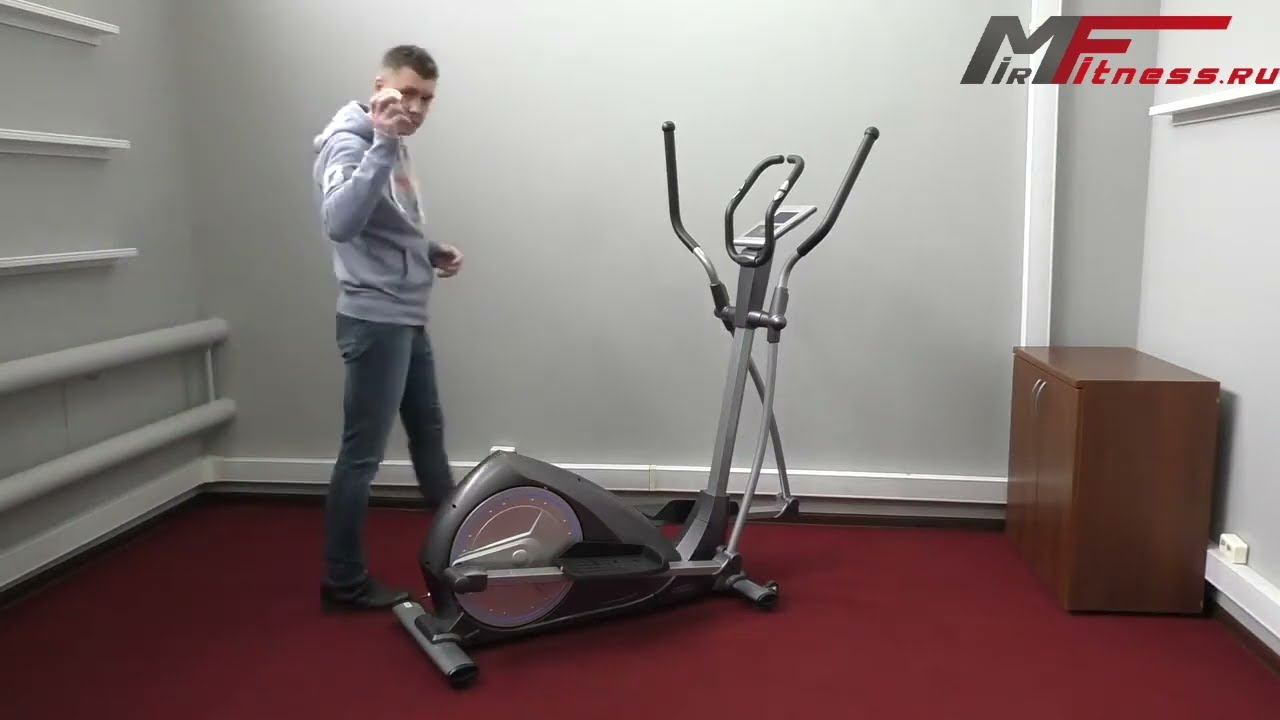 Обзор эллиптического эргометра Oxygen Satori EL HRC EXT смотреть онлайн