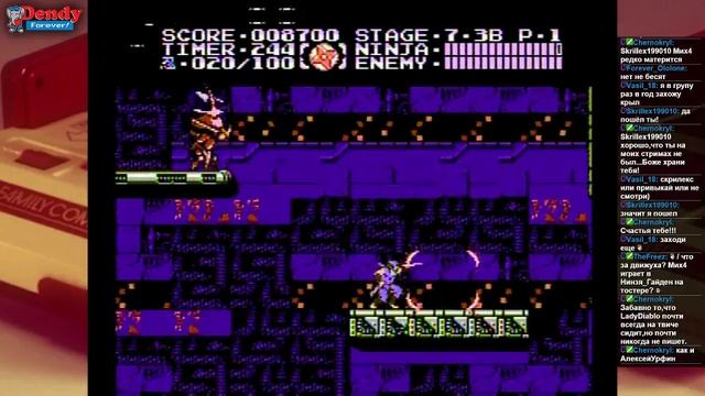 Михалыч - Famicom Stream + Ninja Gaiden 3 Walkthrough (запись стрима) смотреть онлайн