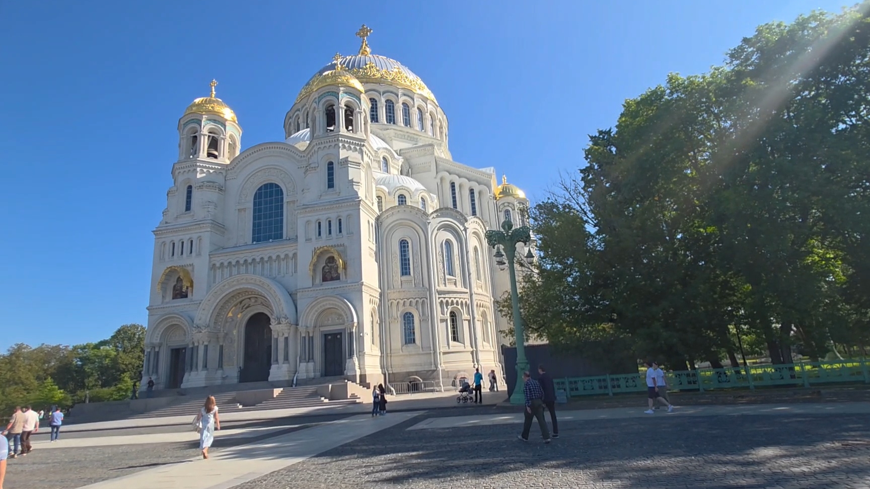 Прогулка по Кронштадт.. и Соборам..👍 смотреть онлайн