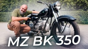 Редкий мотоцикл прошлого на улицах сегодня! MA BK 350 | Два колеса