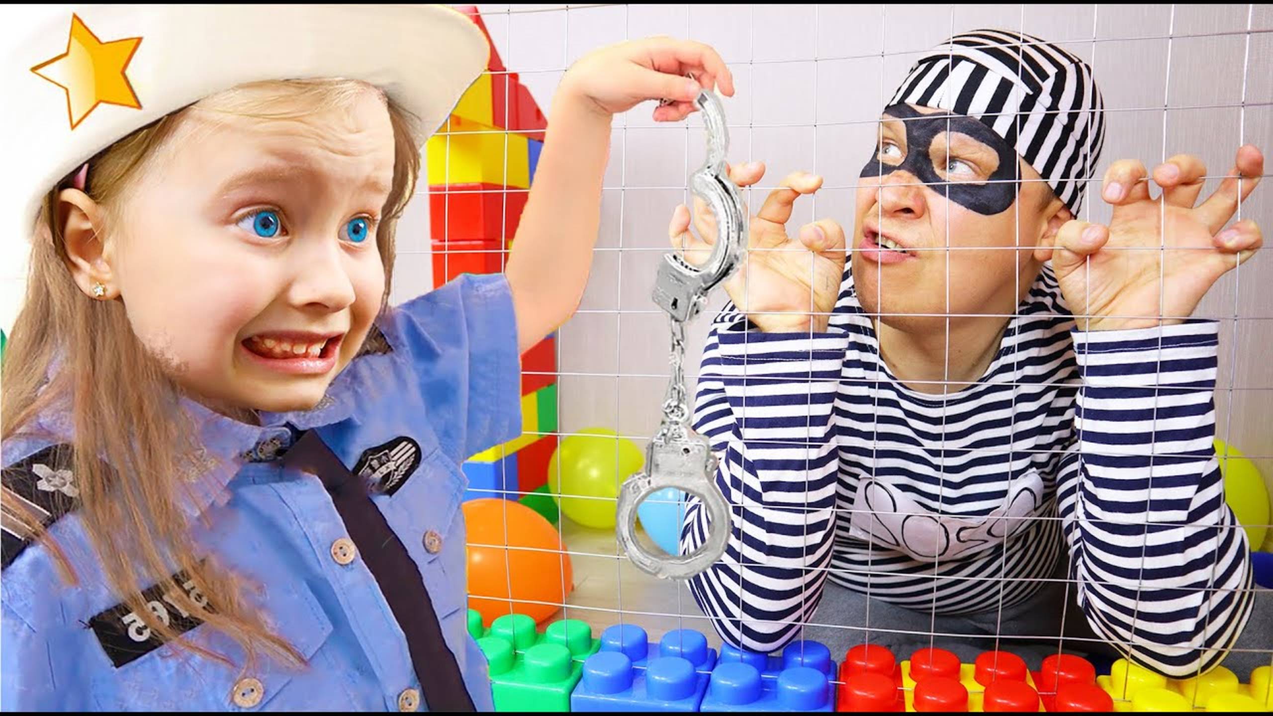 Полицейский Милана ловит воришек, съевших торт 😃🎂